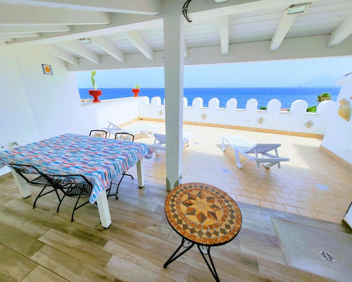 Seafront House Gabbiano Azzurro Santa Flavia Exterior foto
