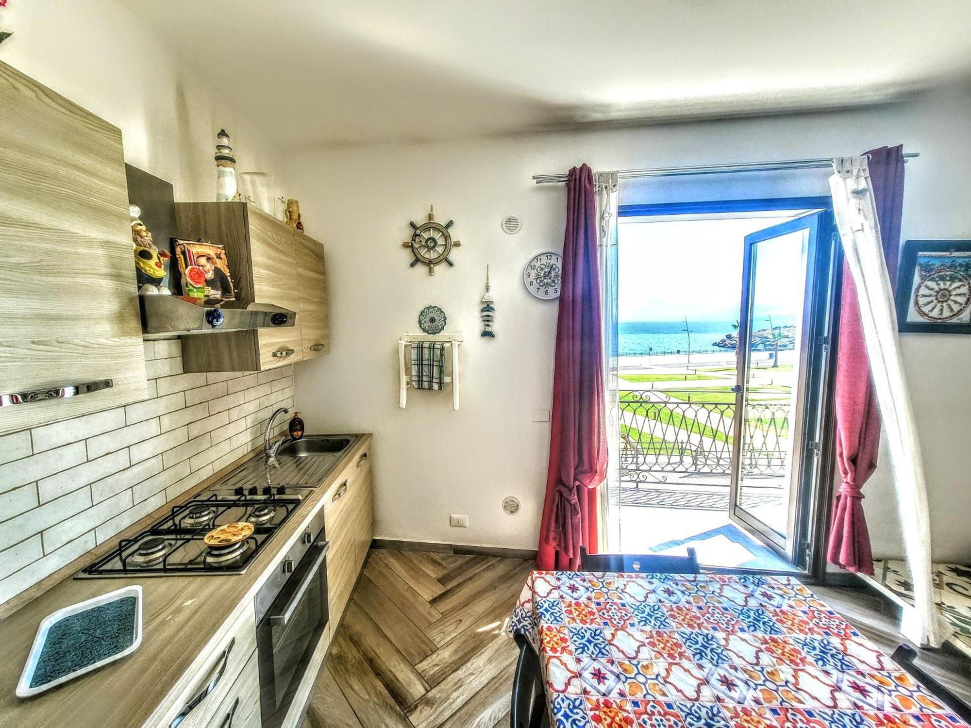 Seafront House Gabbiano Azzurro Santa Flavia Exterior foto