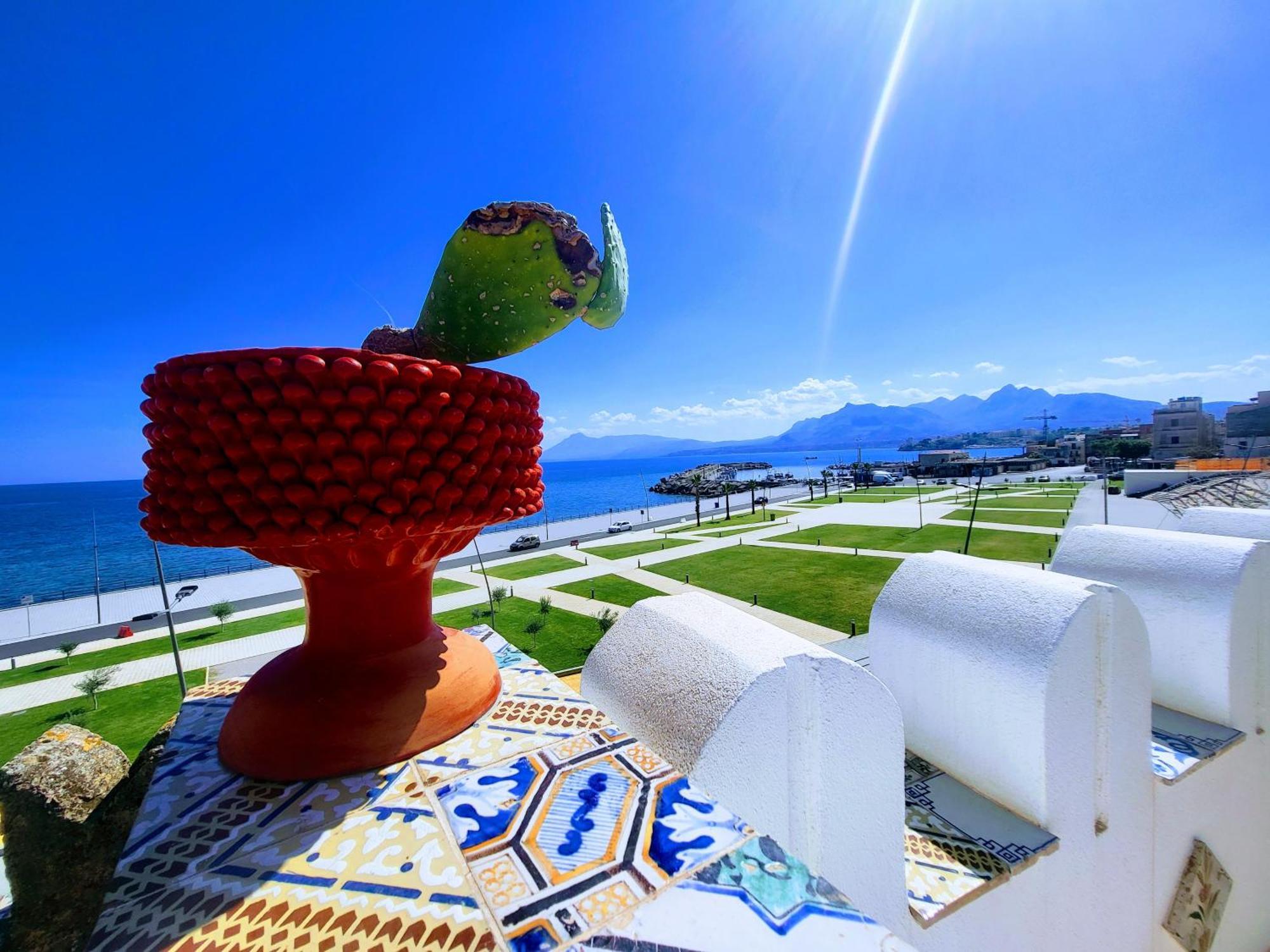 Seafront House Gabbiano Azzurro Santa Flavia Exterior foto