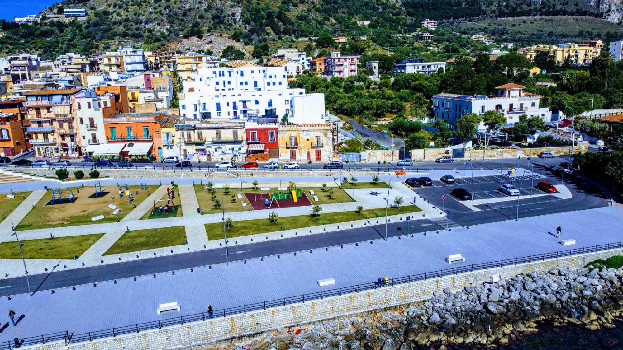 Seafront House Gabbiano Azzurro Santa Flavia Exterior foto