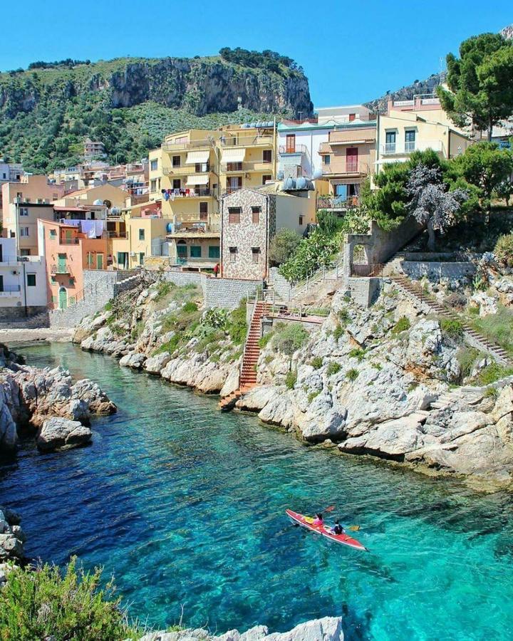 Seafront House Gabbiano Azzurro Santa Flavia Exterior foto